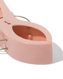 grote plastic clips 4x15.5cm - 4 stuks
