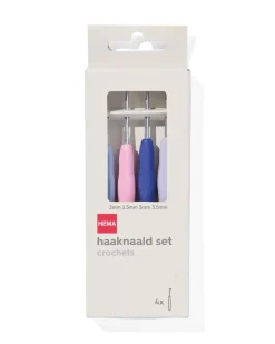haaknaalden 2+2.5+3+3.5 - 4 stuks