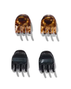 haarclips tortoise - 4 stuks