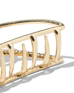 haarklem 4.5cm goud - 2 stuks