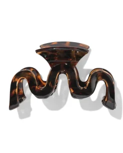 haarklem 9cm swirl tortoise