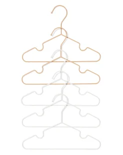 hangers van metaal - 5 stuks