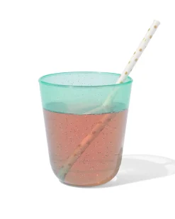 herbruikbare bekers glitter 250ml 4 stuks
