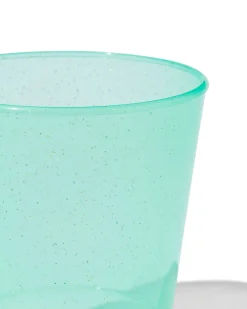 herbruikbare bekers glitter 250ml 4 stuks
