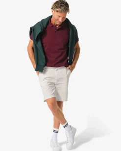heren chino gebroken wit