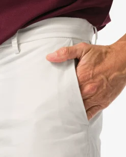 heren chino gebroken wit