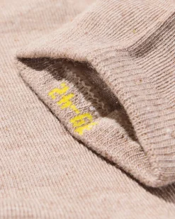 heren enkelsokken bamboe beige