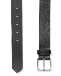 heren riem leer zwart