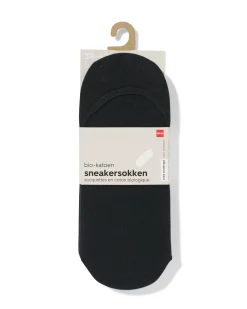 heren sneakersokken - 5 paar zwart