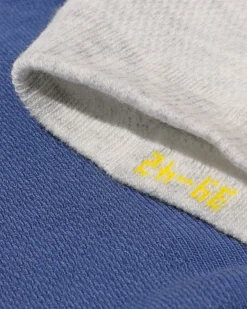 heren sokken met katoen mesh - 5 paar donkerblauw