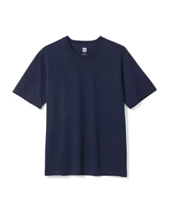 heren T-shirt Elias relaxed fit donkerblauw