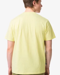 heren T-shirt Jaap slub lichtgeel