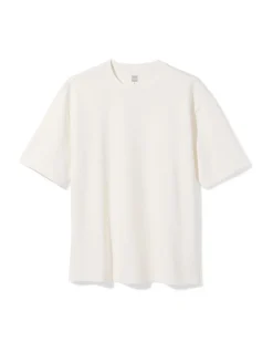 heren T-shirt Job oversized fit gebroken wit