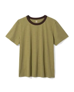 heren T-shirt Joop middengroen