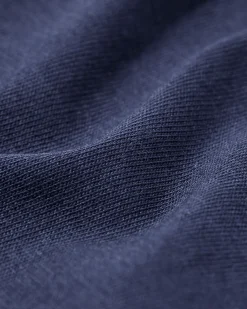 heren T-shirt regular fit donkerblauw