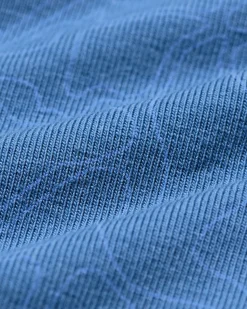 herenboxers bloemen - 3 stuks middenblauw