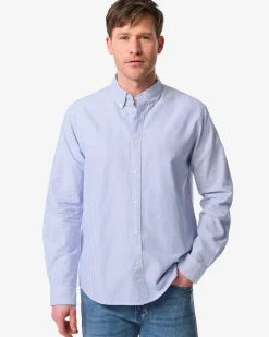 herenoverhemd Scott blauw