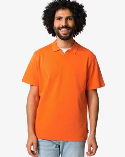 herenpolo Jack piqué Koningsdag oranje