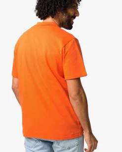 herenpolo Jack piqué Koningsdag oranje