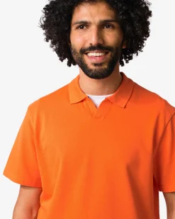 herenpolo Jack piqué Koningsdag oranje