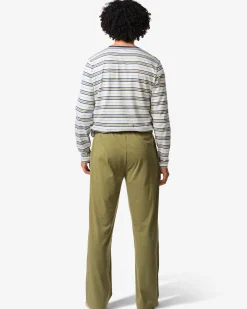herenpyjama Jonas jersey retro gebroken wit