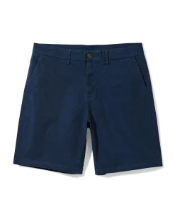 herenshort Charly regular fit chino donkerblauw