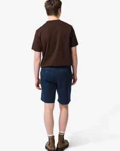 herenshort Charly regular fit chino donkerblauw