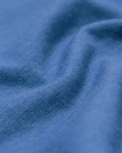 herenshortama Jaap jersey middenblauw