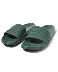 herenslippers groen