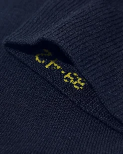 herensokken bamboe donkerblauw