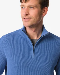 herentrui Kick rib middenblauw