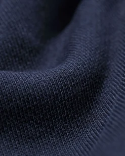 herentrui Sammy sweatstof donkerblauw