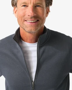 herenvest Nielson donkergrijs