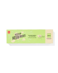 hersluitbare bewaarzakjes 17.5x24 - 20 stuks