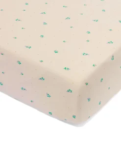 hoeslaken voor ledikant 60x120 bloemen