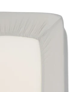 hoeslaken 140x200cm jersey donkergrijs
