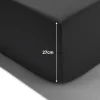 hoeslaken 180x200cm jersey donkergrijs