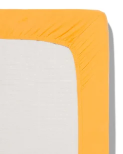 hoeslaken 70x150cm jersey geel