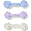 hondenspeeltje 17cm touw met knopen