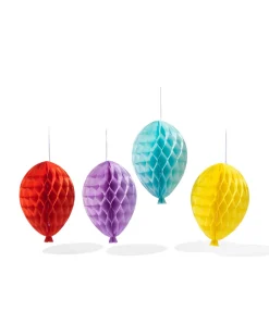 honeycomb ballon 4 stuks
