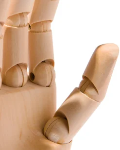 houten hand 25cm