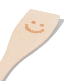 houten spatel gezichtje
