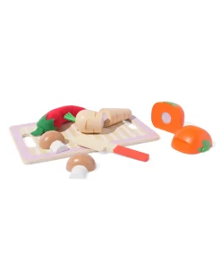 houten vergeten groenten 6-delig