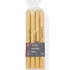 huishoudkaars ⌀2.2x29cm lichtgeel - 12 stuks