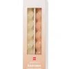 huishoudkaarsen ⌀2.2x20cm draai naturel - 2 stuks