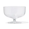 ijscoupe Bergen glas twist reliëf