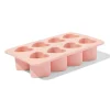 ijsklontenmaker 18x11x4cm hartjes roze