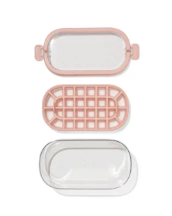 ijsklontenmaker 9.6x22x11cm roze