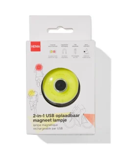 2-in-1 USB oplaadbaar magneet lampje