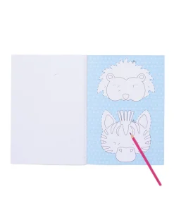 inkleur maskers feestdieren - 16 stuks